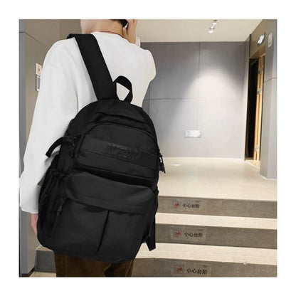 Buckle Nylon Backpack