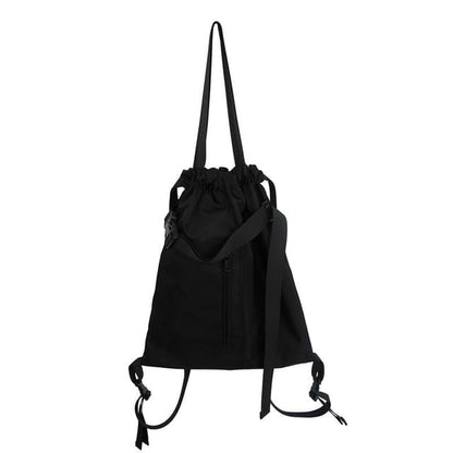 Buckled Backpack - Black / One Size