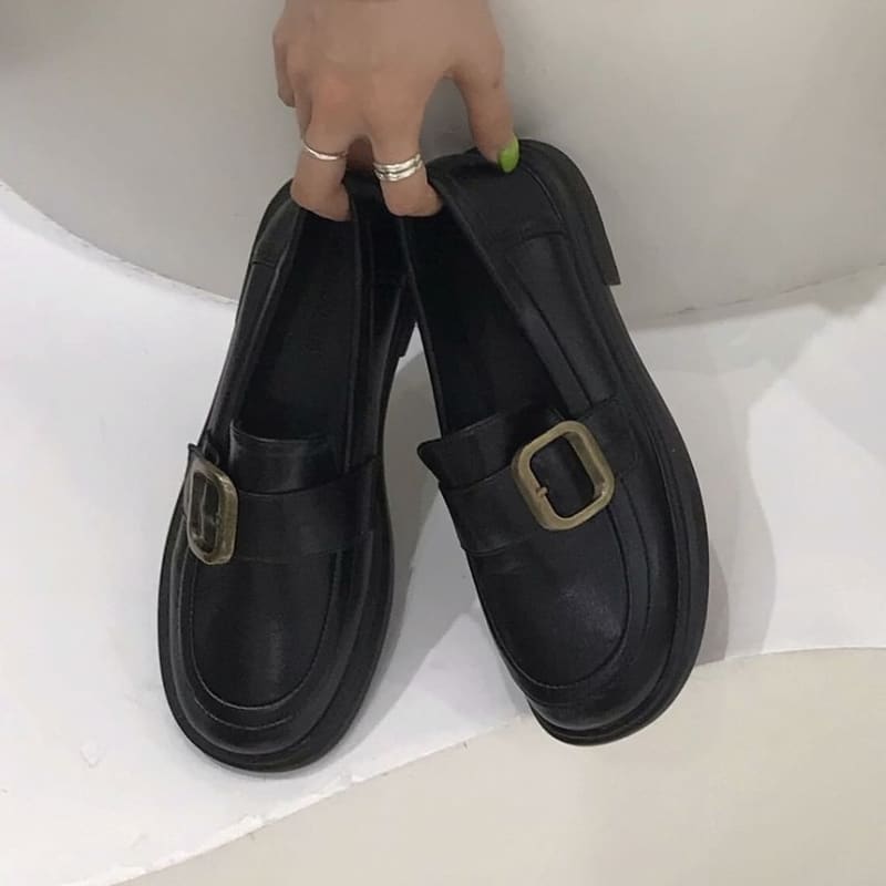 Buckled Loafers