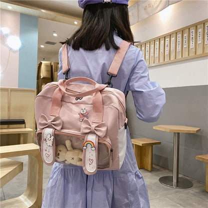 Bunny Cute Rabbit Ears Kawaii Pink Backpack MK17044