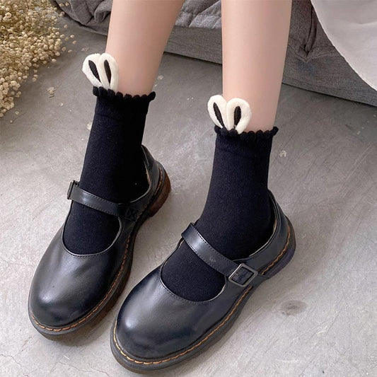 Bunny Ears Lolita Ankle Socks