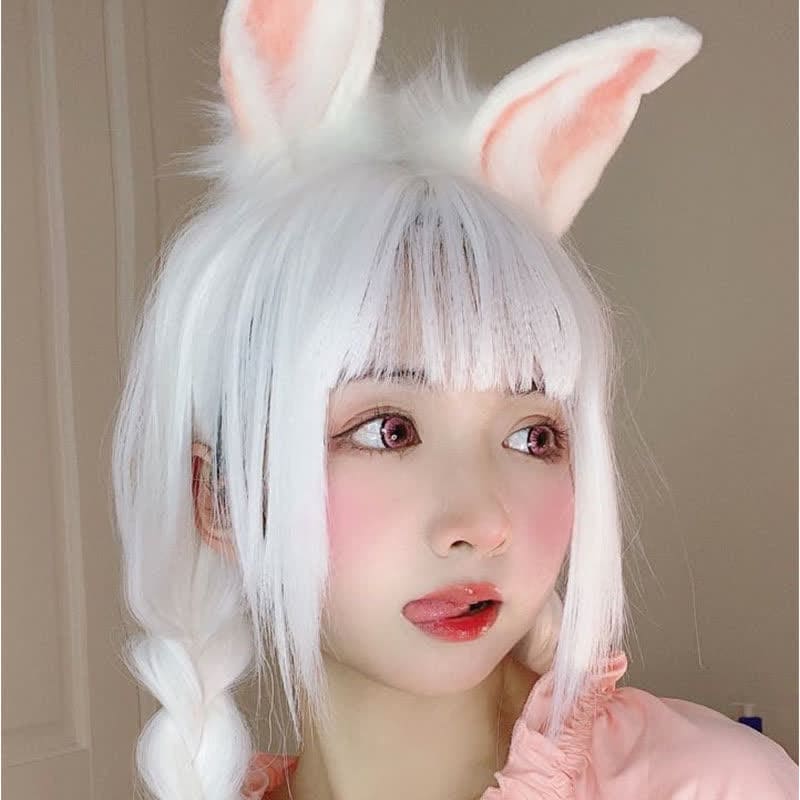 Bunny Ears Tail Headband Accessory