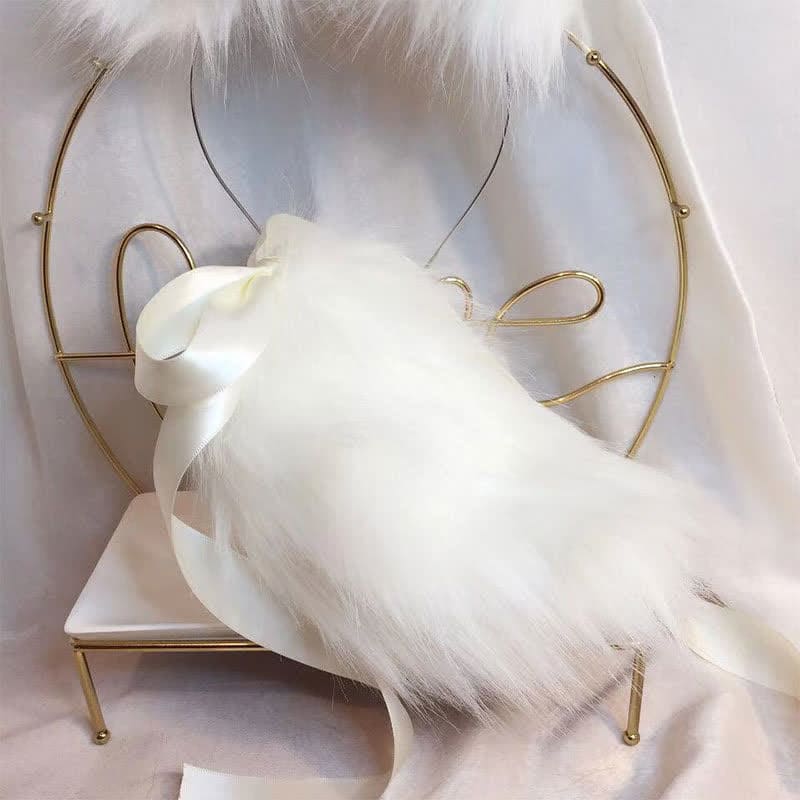 Bunny Ears Tail Headband Accessory - Tail / One Size