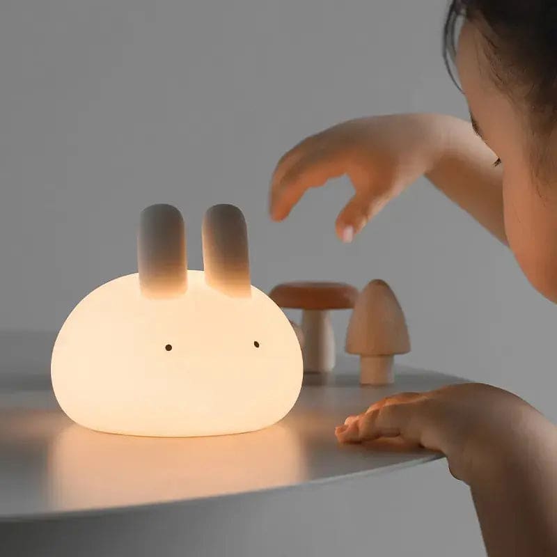 Kawaii Aesthetic Y2K Cute Fairy Bunny Lamp - Lovesickdoe MK Kawaii Store