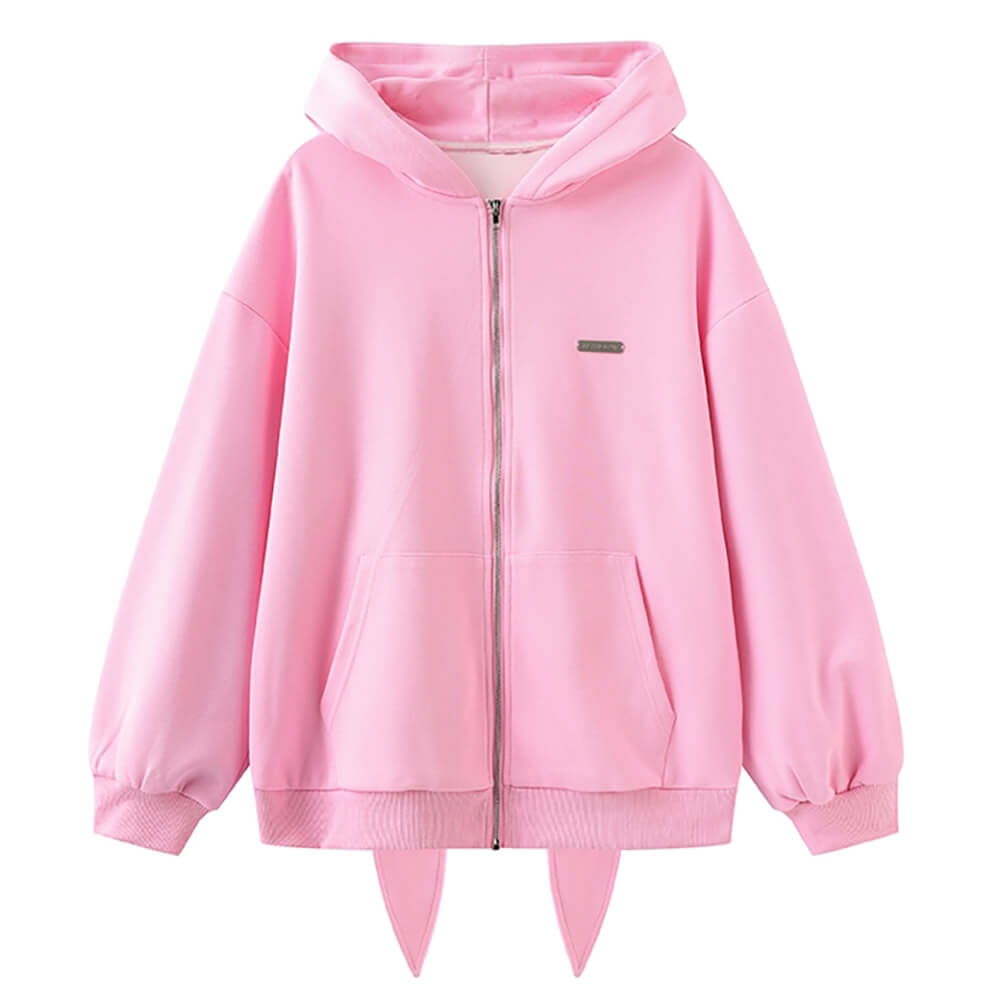 bunny ears oversized hoodie boogzel clothing