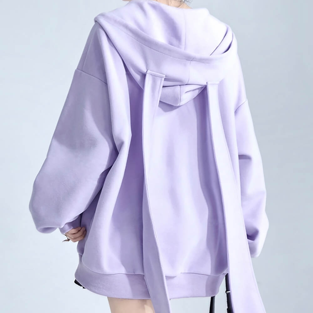 bunny ears oversized hoodie boogzel clothing