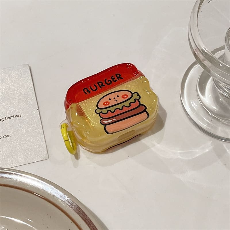 Burger French Fries Tomato Banana Airpods / Pro Earphone