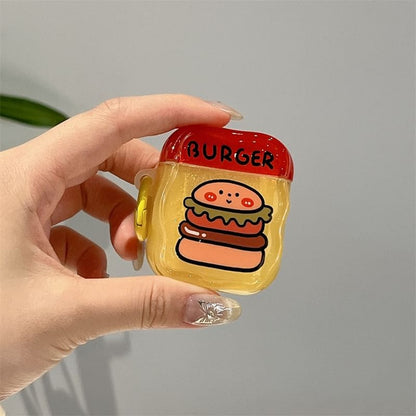 Burger French Fries Tomato Banana Airpods / Pro Earphone