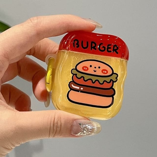 Burger French Fries Tomato Banana Airpods / Pro Earphone