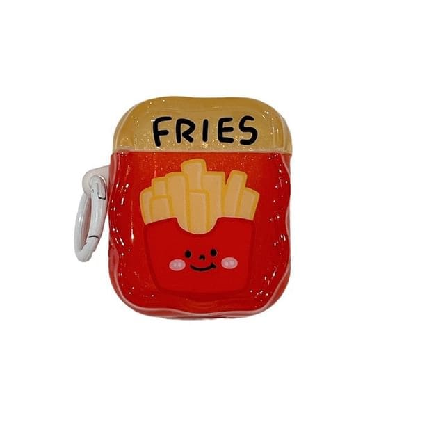 Burger French Fries Tomato Banana Airpods / Pro Earphone