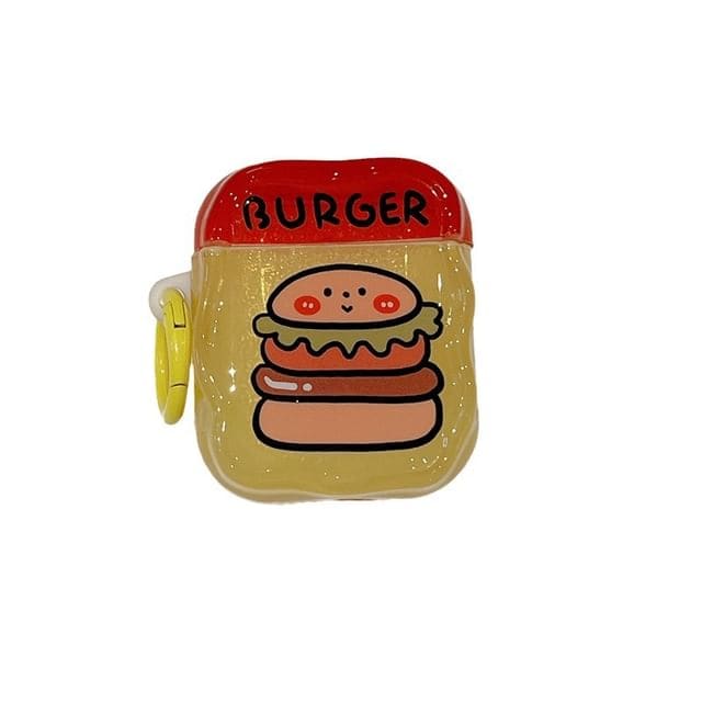 Burger French Fries Tomato Banana Airpods / Pro Earphone