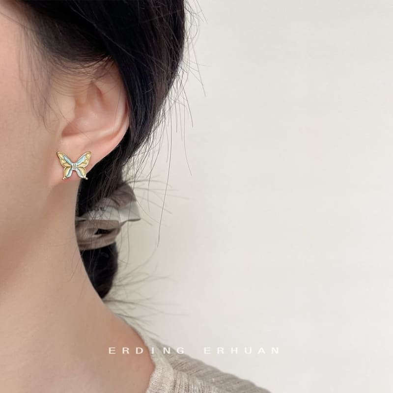 Butterfly Ear Stud