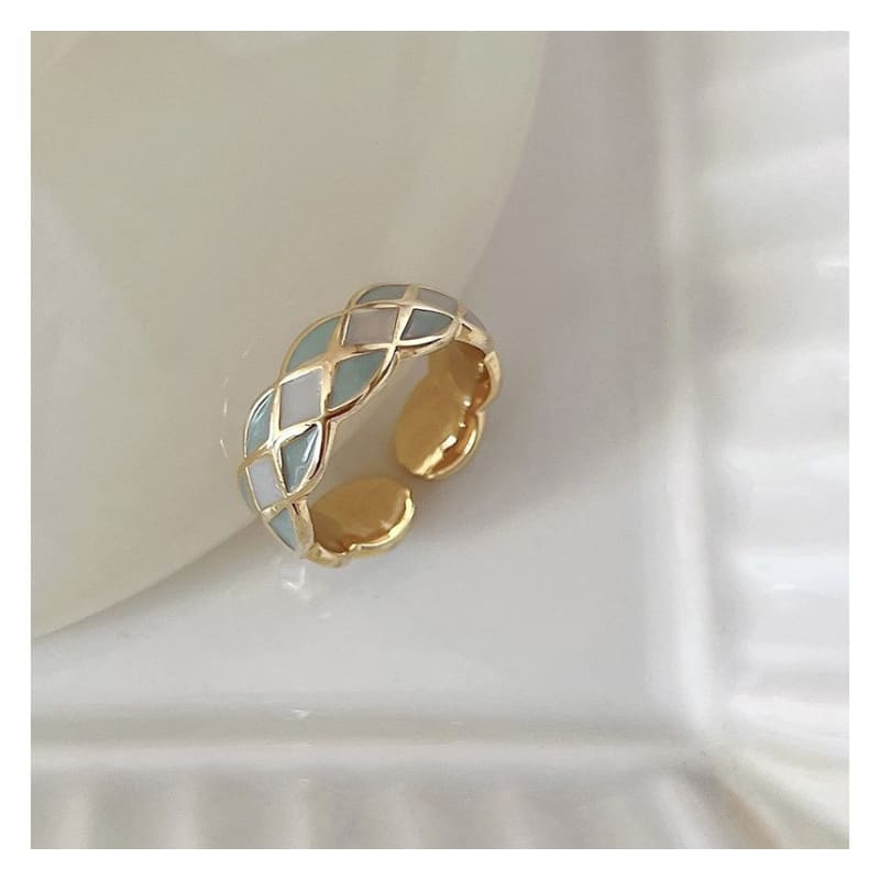 Butterfly / Faux Pearl Alloy Open Ring (various designs)