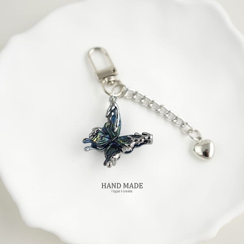 Butterfly Key Chain / Bag Charm