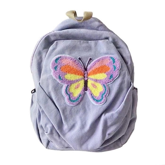 Butterfly Lavender Backpack - Standart / Purple - Backpacks