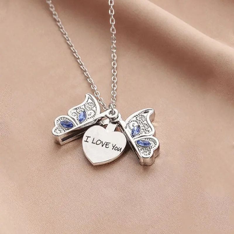 Kawaii Aesthetic Y2K Cute Fairy Butterfly Love Necklace MK Kawaii Store