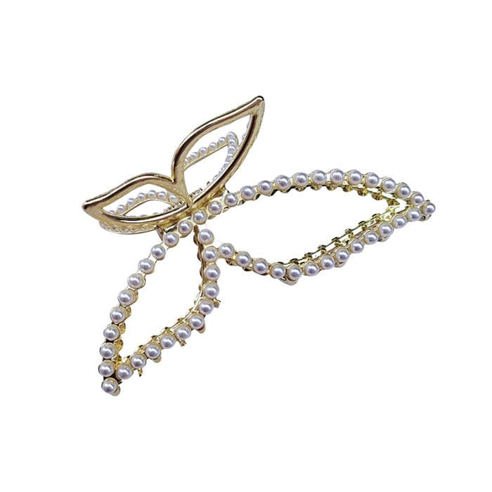 Butterfly Pearl Hair Claw - Standart - Other