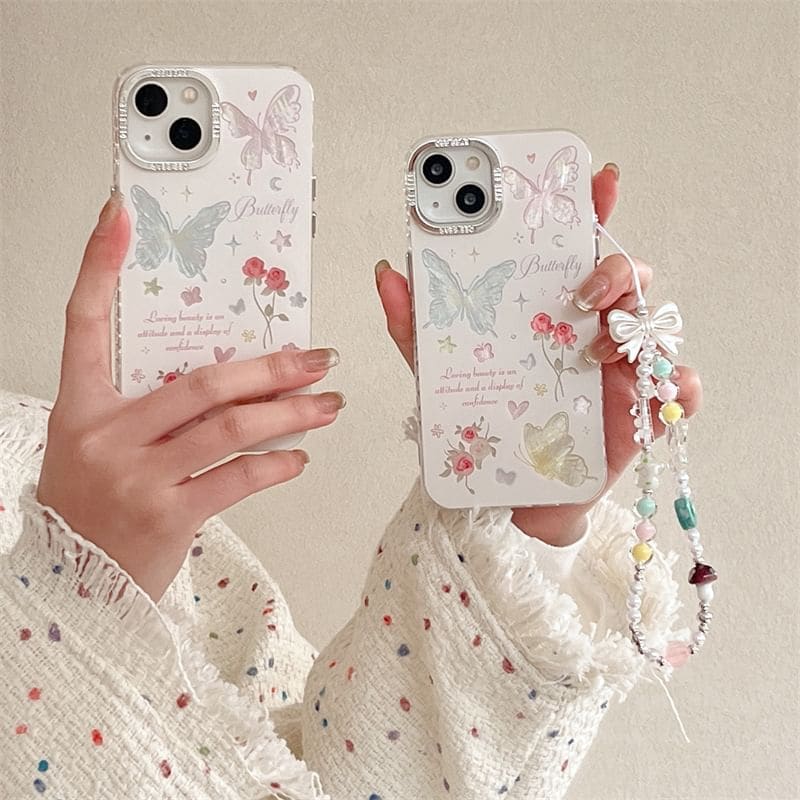 Butterfly Phone Case - 15 Pro Max / 15 Pro / 15 / 14 Pro