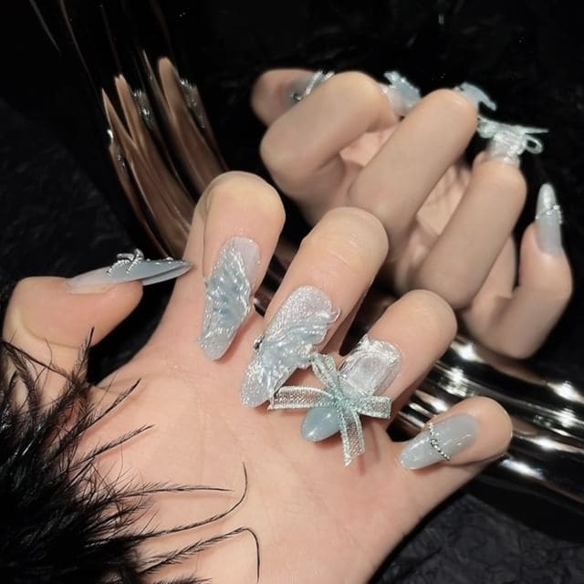 Butterfly Press On Nail