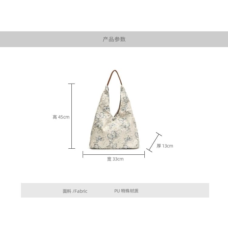 Butterfly Print Tote Bag