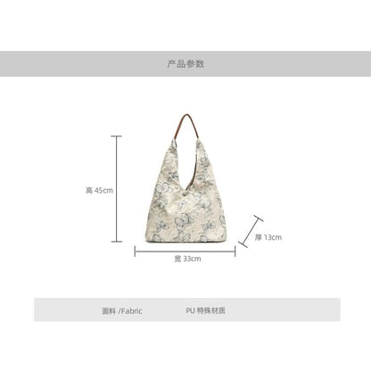 Butterfly Print Tote Bag