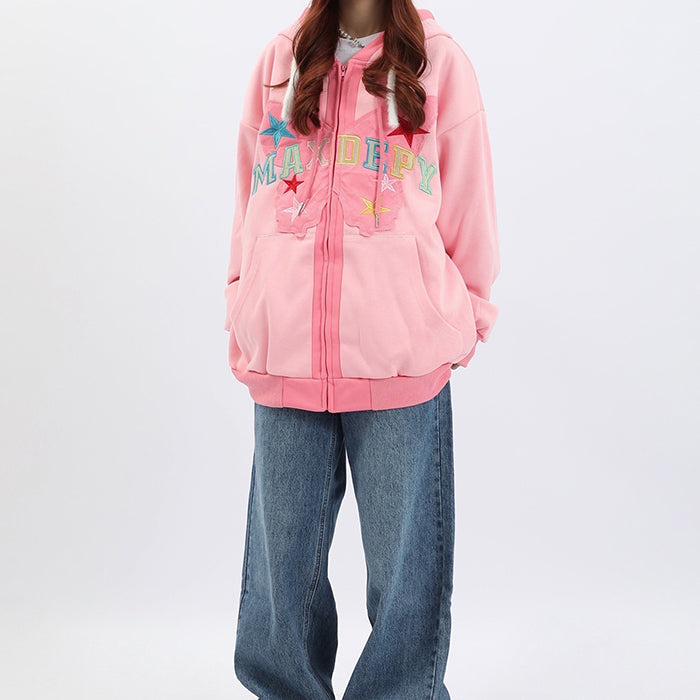 butterfly zip up hoodie boogzel clothing