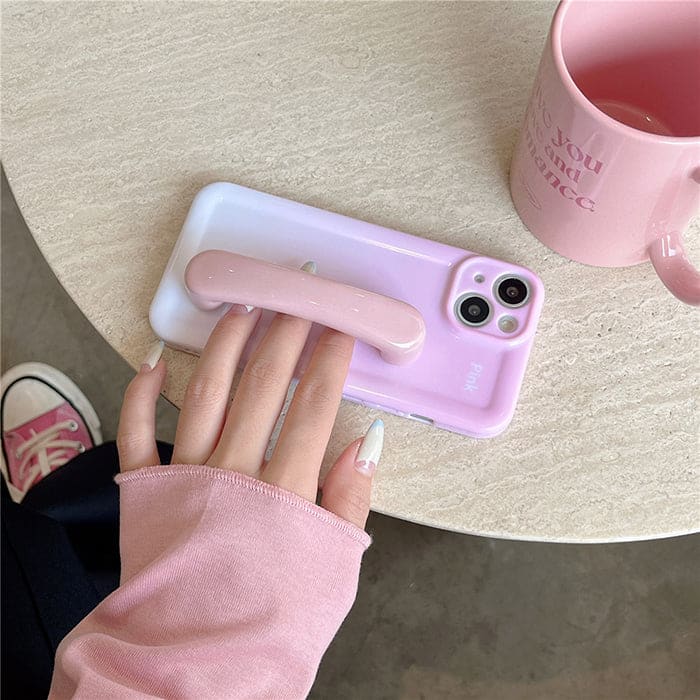 Candy Gradient Handle Phone Case - IPhone Case