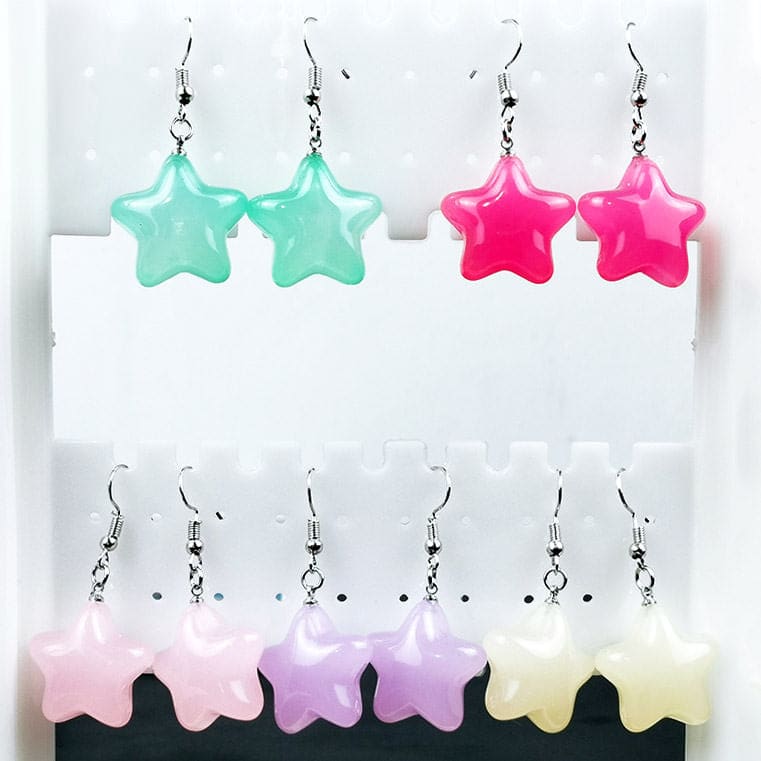 Candy Star Earrings - earrings