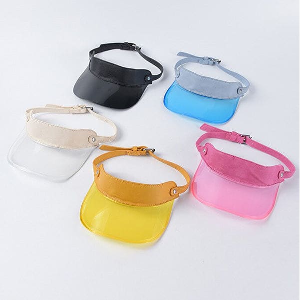 Candy Transparent Visor Hat - Hats