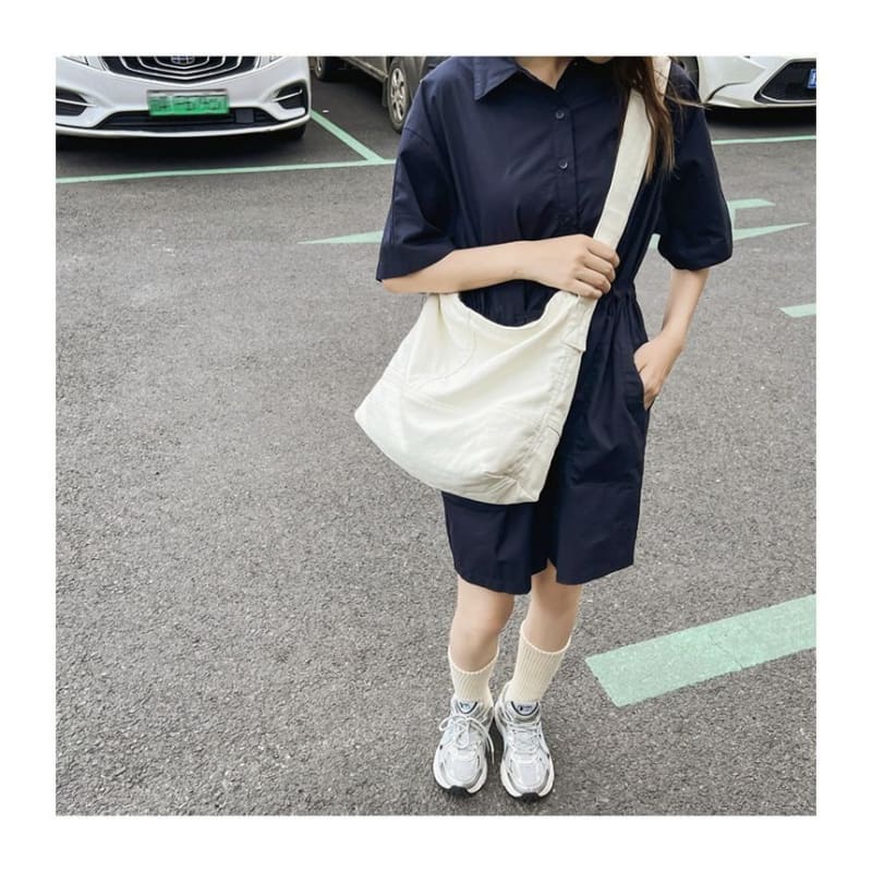 Canvas Shoulder Bag