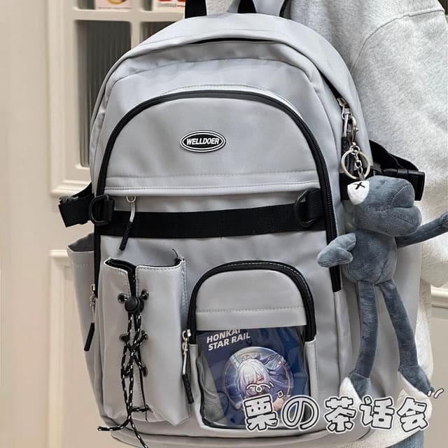 Canvas Zip Backpack