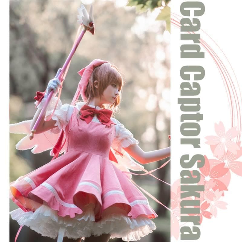 Card Captor Sakura Falbala Knight Cosplay Dress SP14708 - SpreePicky FreeShipping