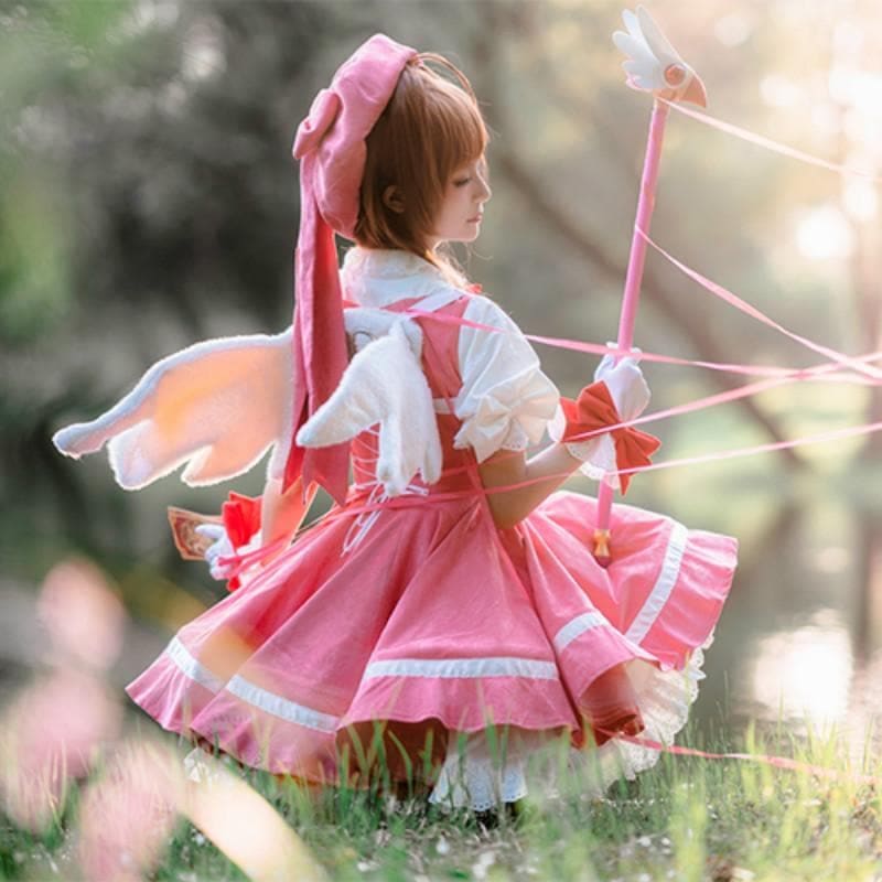 Card Captor Sakura Falbala Knight Cosplay Dress SP14708 - SpreePicky FreeShipping