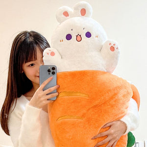 Carrot Kitty Plush Doll - 80cm