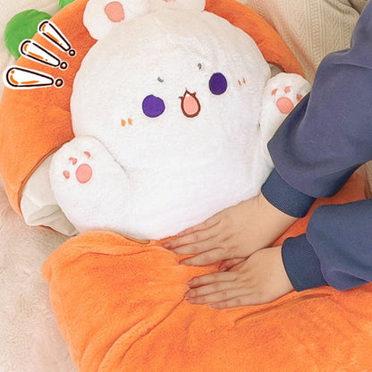 Carrot Kitty Plush Doll - 80cm