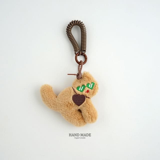 Cartoon Cat Key Chain / Bag Charm - K572 / One Size