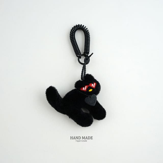 Cartoon Cat Key Chain / Bag Charm - K574 / One Size