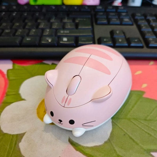 Cartoon Cat Wireless Mouse