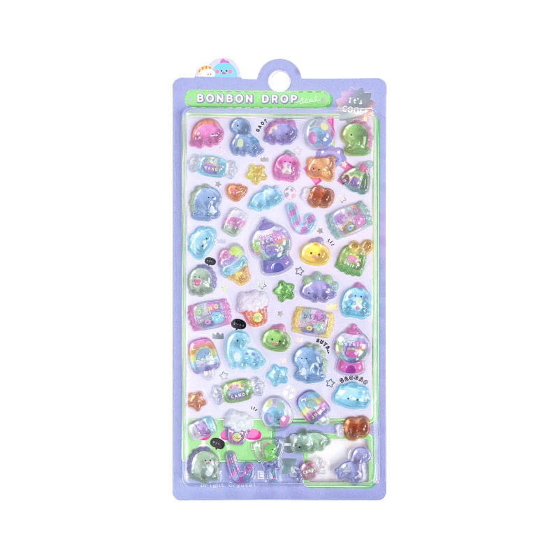 Cartoon Delicious Food Stickers - Lovesickdoe - Purple