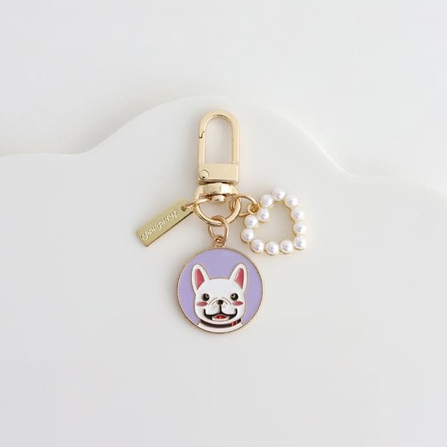 Cartoon-Dog Key Ring - Bull / One Size