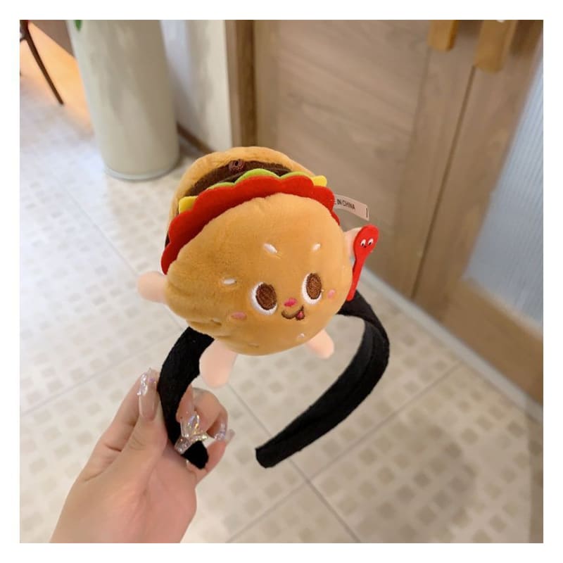 Cartoon Fast Food Chenille Headband