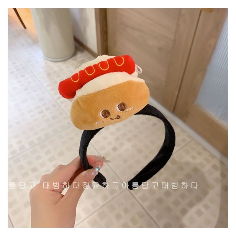 Cartoon Fast Food Chenille Headband