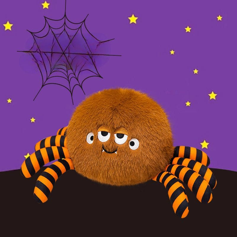 Cartoon Halloween Ghost Spider Plush Doll - Spider / 40 *