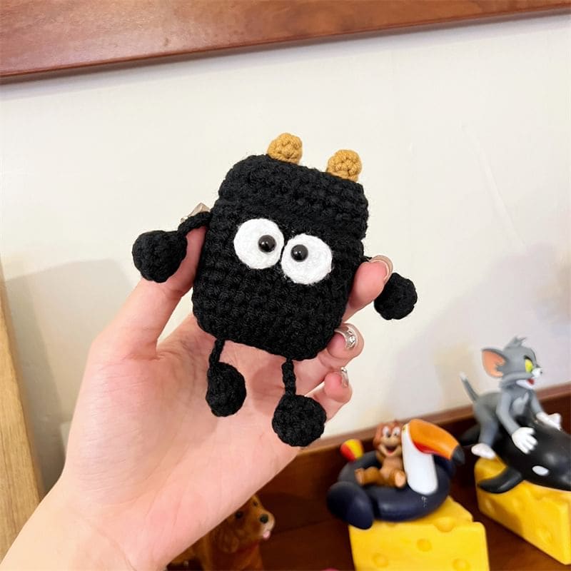 Cartoon Knit AirPods / Pro Earphone Case Skin