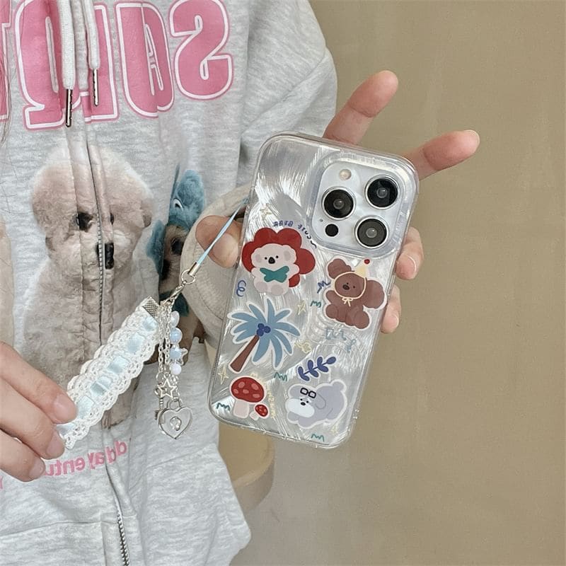 Cartoon Phone Case - 15 Pro Max / 15 Pro / 15 / 14 Pro Max