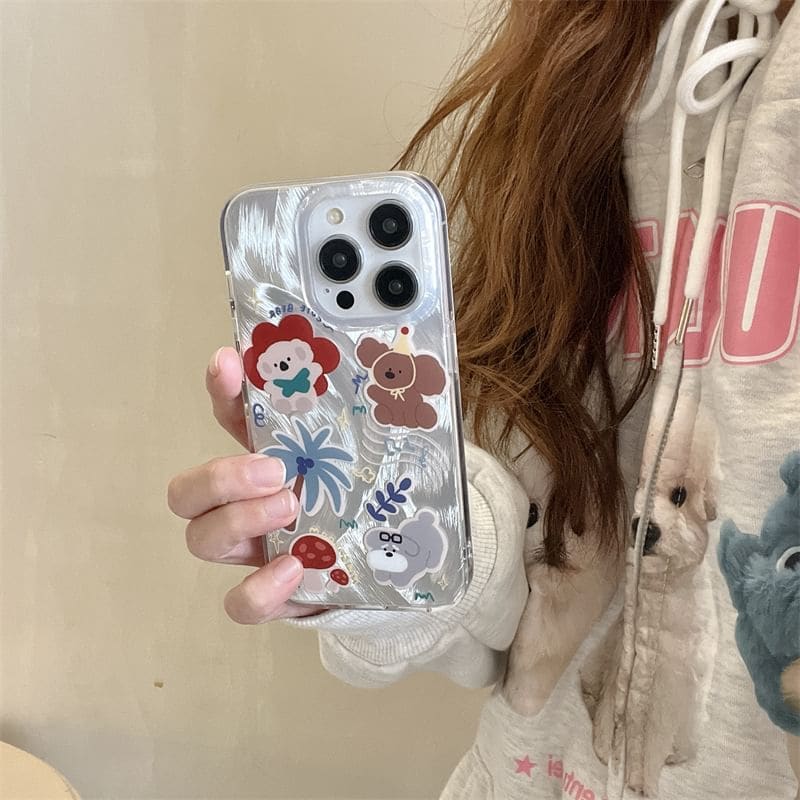 Cartoon Phone Case - 15 Pro Max / 15 Pro / 15 / 14 Pro Max