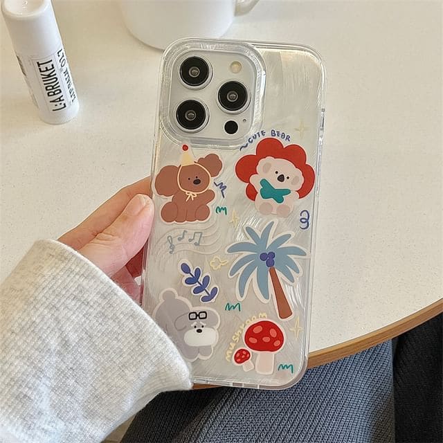 Cartoon Phone Case - 15 Pro Max / 15 Pro / 15 / 14 Pro Max