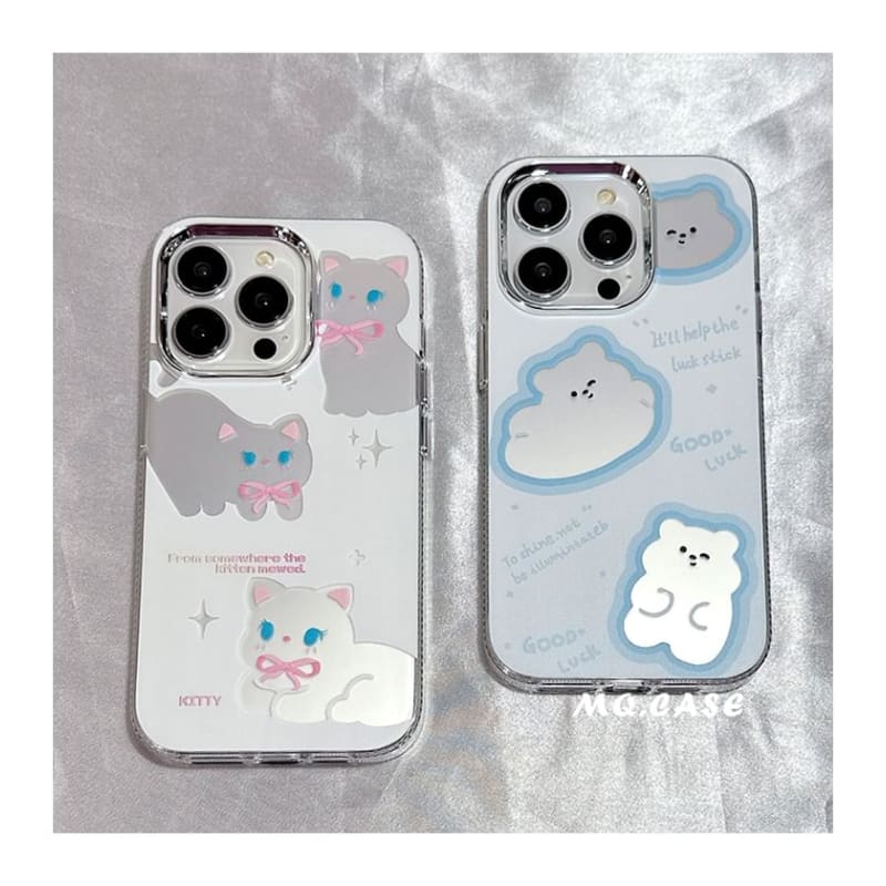 Cartoon Phone Case - iPhone 15 Pro Max / 15 Pro / 15 / 14