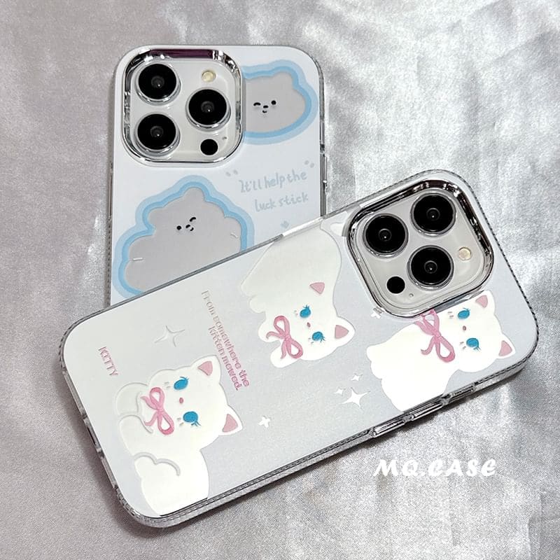 Cartoon Phone Case - iPhone 15 Pro Max / 15 Pro / 15 / 14