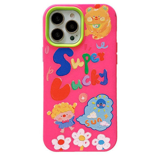 Cartoon Pink iPhone Case - IPhone Case